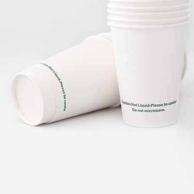 Pudełka do picia z papieru podwójnego 20 oz 610 ml PE powlekane zimne napoje jednorazowe kubki
