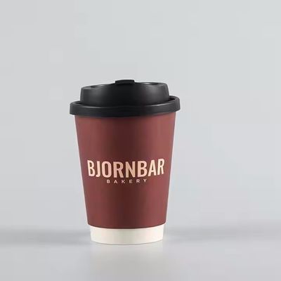 Bezplastikowe, podwójne kubki do kawy jednorazowe 610ml 20oz