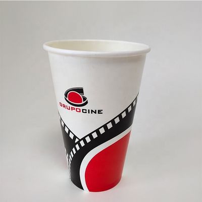 Napoje Jednorazowy kubek z papieru ściennego 22 oz 630 ml biodegradowalny do jedzenia kubki PE powłoka