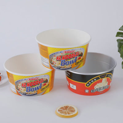 Personalizowane z kartonu 860ml Salata Bowl Salata Bowl Kraft PLA