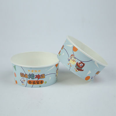 500 ml biodegradowalnych misek z papieru Custom Logo Salada miska z makaronem