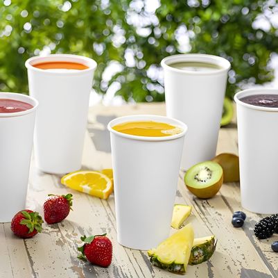 Jednorazowy podwójny PE, pojedynczy papierowy kubek 270 ml 9,5 uncji ma długi okres trwałości