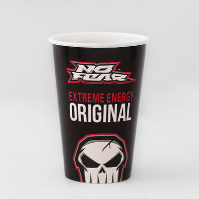 24 unz 675 ml ekologiczny jednorazowy PE pojedynczy papierowy kubek z dostosowanym logo