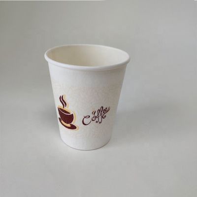 Jednorazowy PE pokryty 230 ml jednorazowy papierowy kubek 7.5 oz personalizable logo
