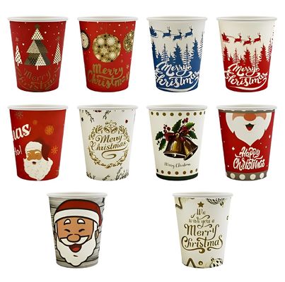 Możliwe jednorazowe powlekane podwójnie PE Paper Cup 9 uncje 250 ml można dostosować